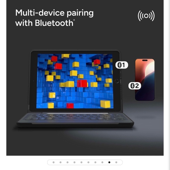 ZAGG BRAND NEW NOT OPENED RUGGED KEYBOARD FITS IPAD 10.2  GEN7-9 - Picture 9 of 10